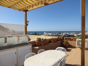 Apartment, 2 Schlafzimmer, Terrasse, Bergblick | Terrasse/Patio
