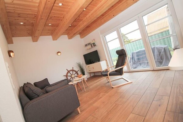 独立别墅, 3 间卧室 | 起居区 | 平板电视��、DVD 播放器