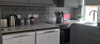 One Bedroom modern apartment. Could sleep 3 people.