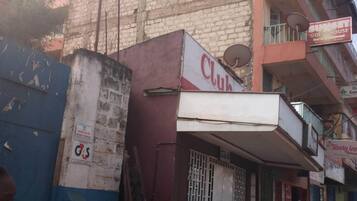 Voorkant van accommodatie