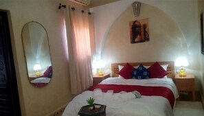 1 habitación, caja de seguridad en la habitación y cortinas blackout 