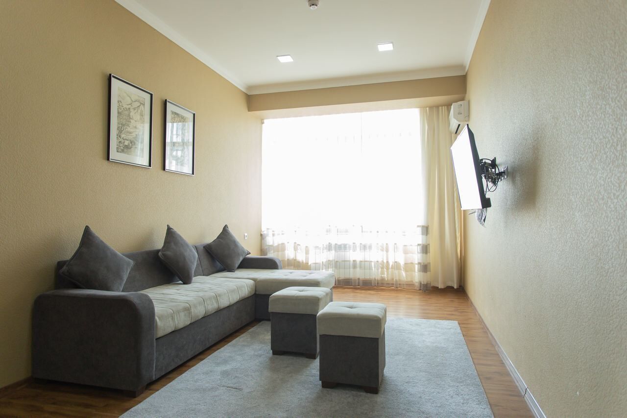 Standard Apartment, 2 Bedrooms | Living area | LCD TV