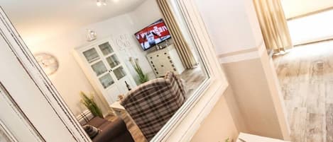 Apartment, 2 Bedrooms | Living area | Flat-screen TV