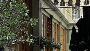 Comfort-hus - privat badeværelse | Overnatningsstedets område