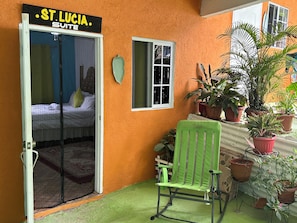 Appartement Standard, 2 grands lits, vue piscine