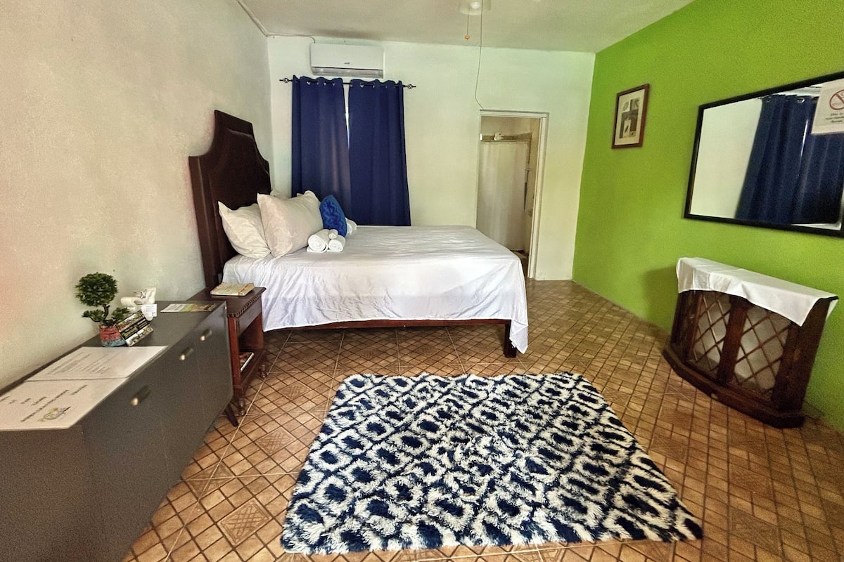 1 bedroom, individually furnished, blackout drapes, soundproofing