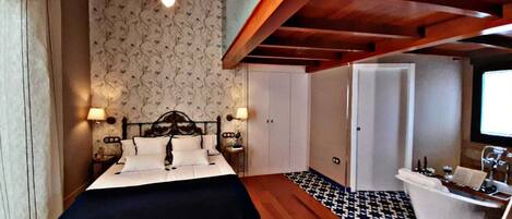2 bedrooms, in-room safe, soundproofing, iron/ironing board