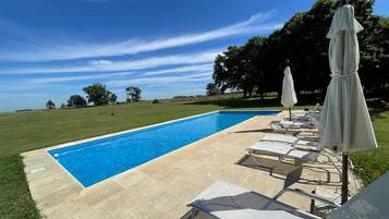 Seasonal outdoor pool