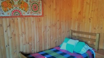 Blackout curtains, iron/ironing board, free WiFi, bed sheets