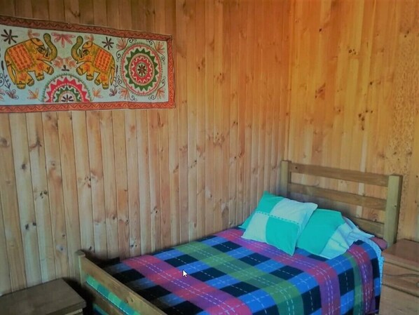 Blackout curtains, iron/ironing board, free WiFi, bed sheets