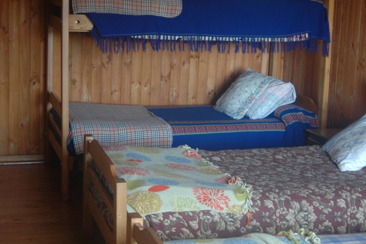 Blackout drapes, iron/ironing board (on request), WiFi (free)