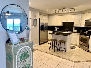 Fridge, microwave, oven, stovetop - GORGEOUS Oceanfront! On Sand! Beautiful Resort Amenities! Great Location! (Miramar Beach)
