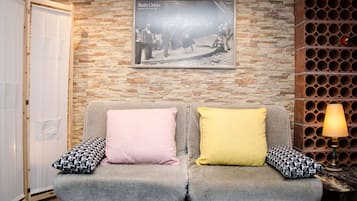 Kamar, 1 kamar tidur, Boleh Merokok, kolam renang pribadi | Interior