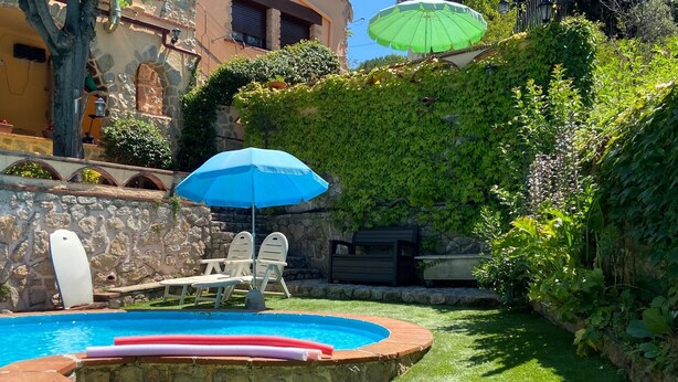 Sun deck - Room-private Loft With Pool & Independen (Vacarisses)