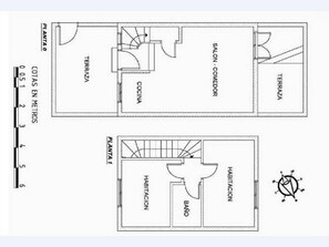 Floor plan - Holiday House With Pool in the South of Tenerife (Arona)