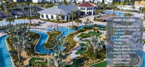 Aerial view - 4802 LL Dream Getaway Luxury Townhome w/ Pool (Kissimmee)