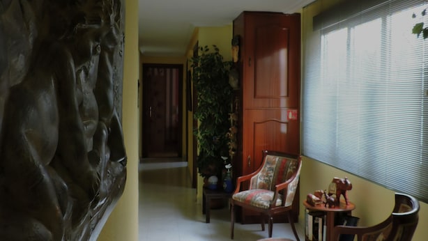 Living area - Cozy Apartment Near the Center 1-4 pp (Salamanca)