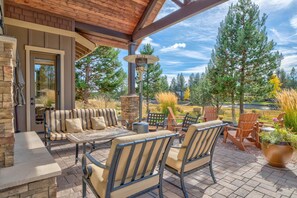 House, Multiple Beds, River View (Pony Express 5) | Terrace/patio - Pony Express Way 16795 (Bend)