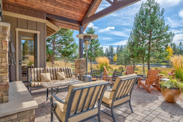 House, Multiple Beds, River View (Pony Express 5) | Terrace/patio - Pony Express Way 16795 (Bend)