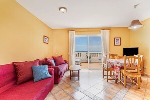 Apartment, 1 Schlafzimmer, Raucher, Balkon | Wohnzimmer