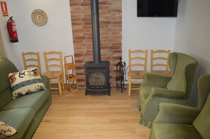 Casa, 3 camere da letto, fumatori, caminetto | Lounge