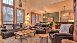 Leilighet, flere senger (Aquila Lodge - Unit 5) | Oppholdsområde