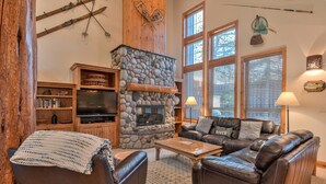 Leilighet, flere senger (Aquila Lodge - Unit 5) | Oppholdsområde