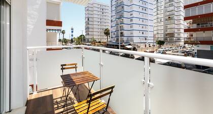 Beautiful and Modern 1b apt Terrace 150 m From the Beach of Torre del Mar
