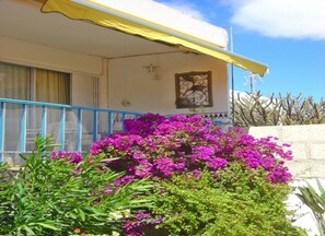 Bungalow, 1 Schlafzimmer, Balkon, Gartenblick | Aussenbereich