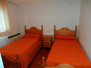 2 slaapkamers, beddengoed