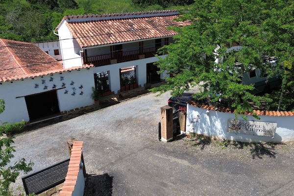 Entrada da propriedade