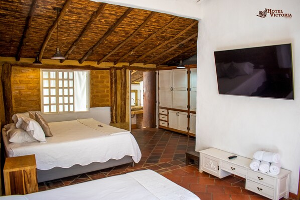 Premium bedding, down duvets, Tempur-Pedic beds, free WiFi