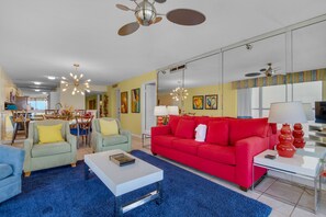 Smart TV - Beautiful 3 BR Gulf Front Condo in Private Resort Complex (Miramar Beach)
