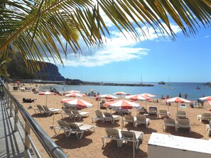 Appartement, 1 slaapkamer, roken, terras | Strand