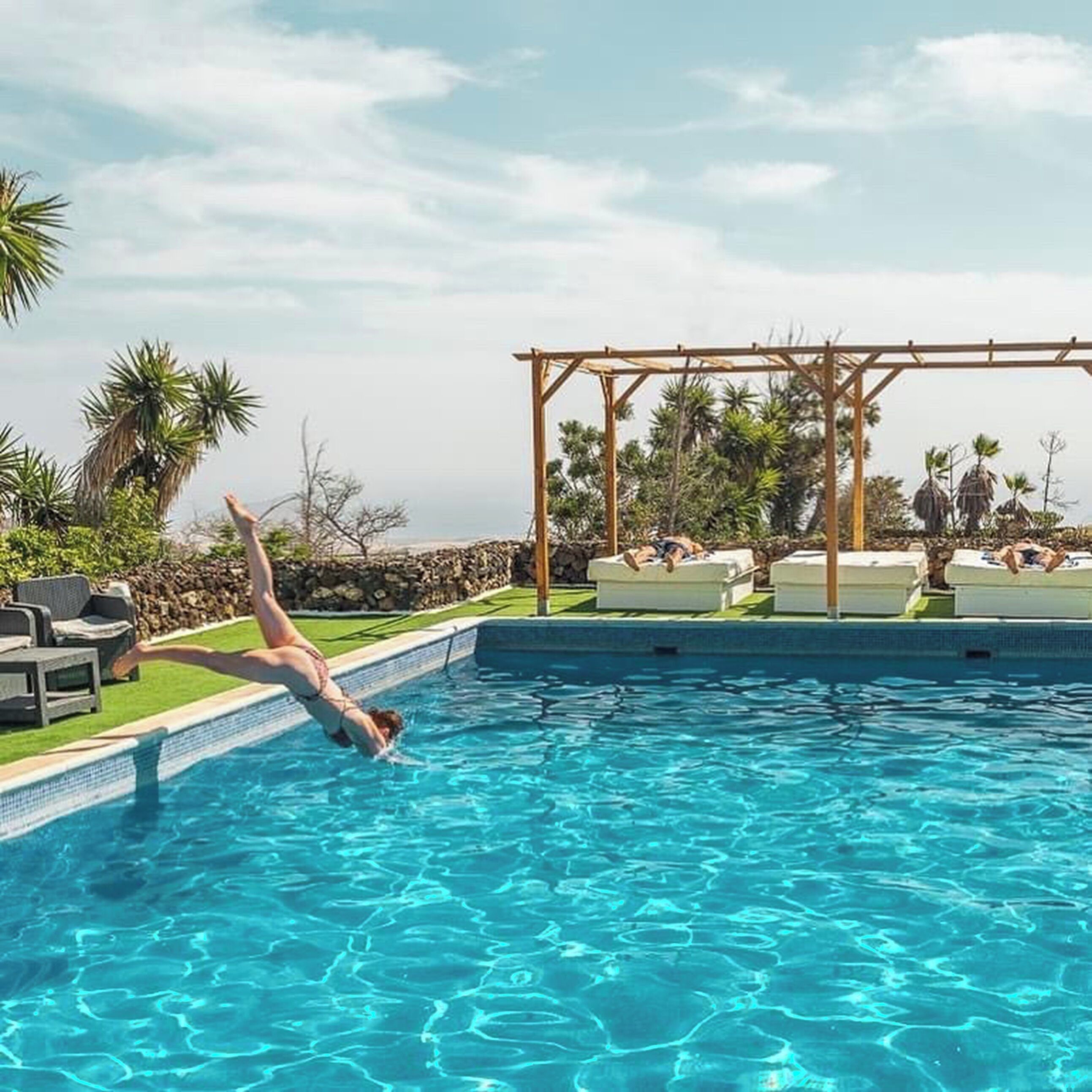 Outdoor pool