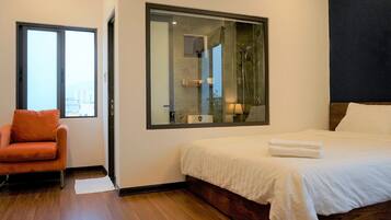 1 habitación, wifi y ropa de cama