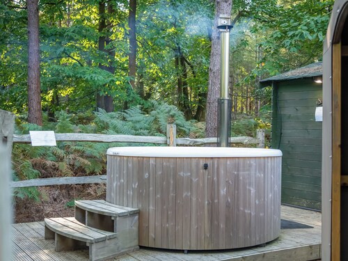 Escape to our secluded woodland yurt for ultimate off-grid relaxation.