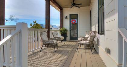 Amplia casa de campo en Carlton Landing con vista del segundo piso del lago Eufaula!