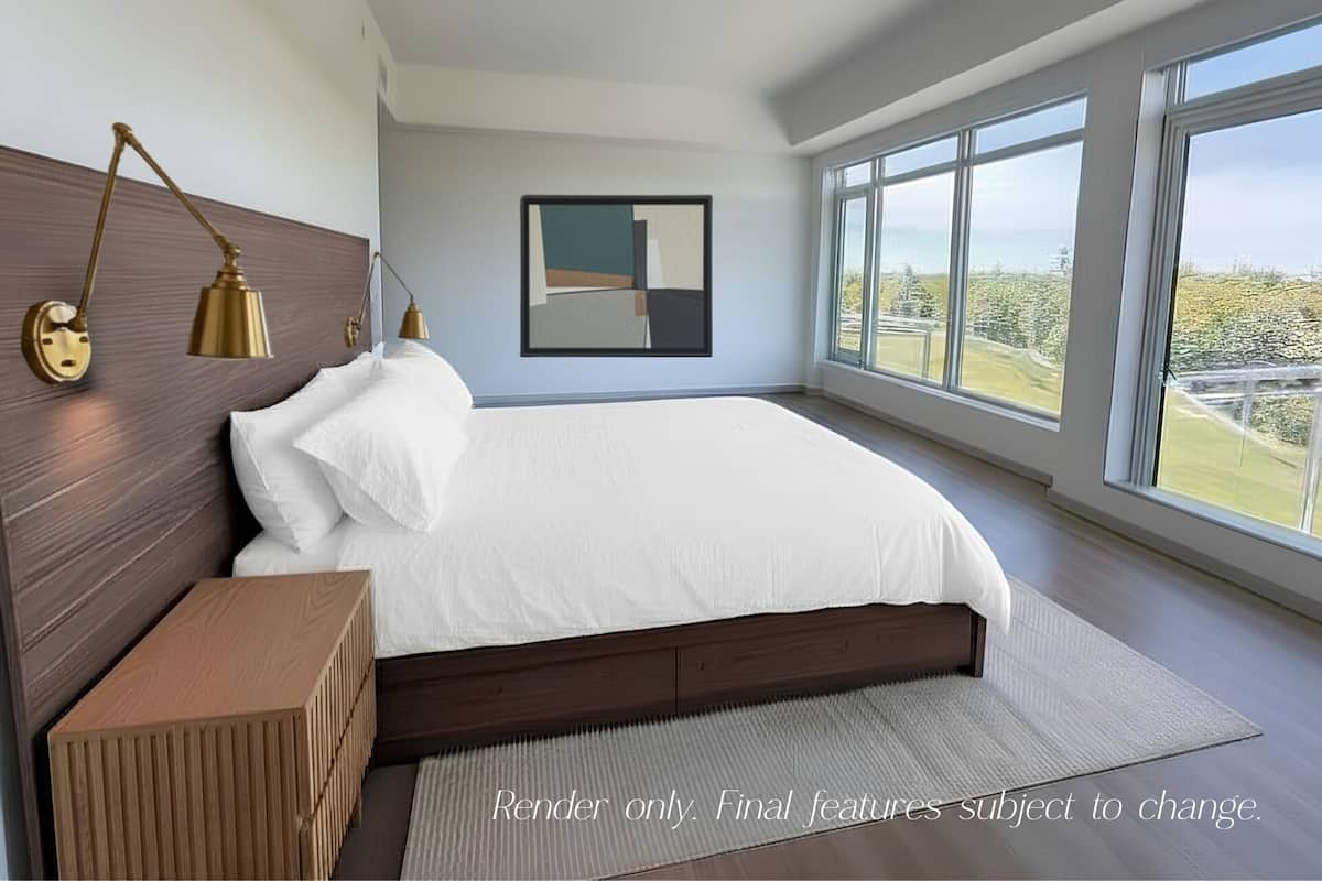 Ropa de cama de alta calidad y cortinas blackout