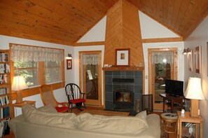 Cabane Confort | Coin séjour