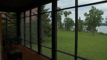 Cabane Confort | Vue sur le lac