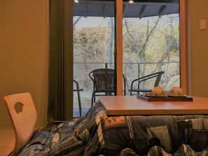 Vista des de l'allotjament