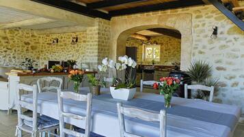 Opções para refeição ao ar livre