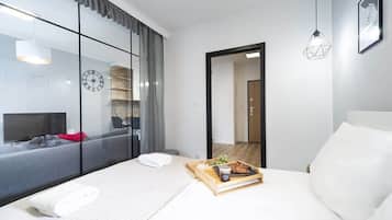 1 chambre, fer et planche Ă repasser, Wi-Fi, draps fournis