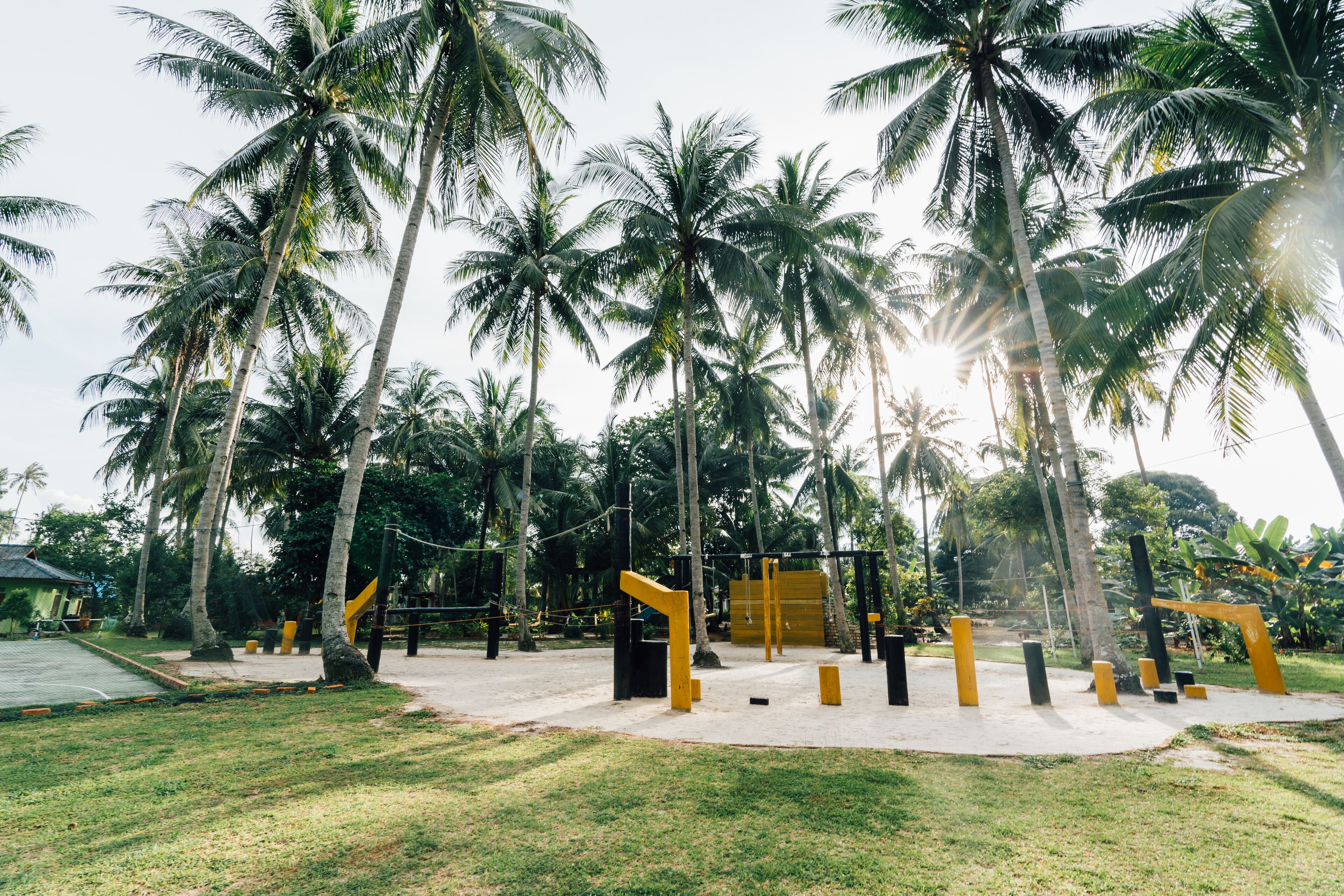 Children's play area - outdoor