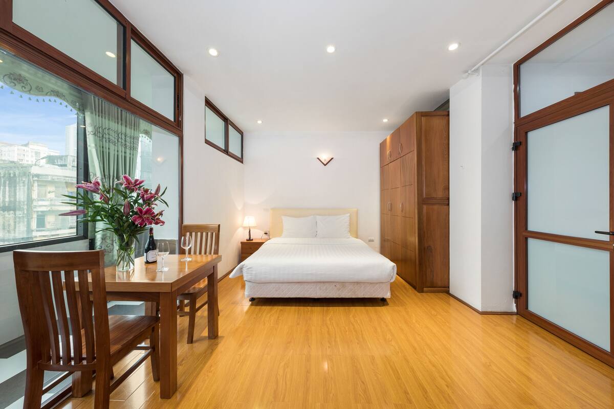 Appartement panoramique | Coffre-fort, accès au Wi-Fi (inclus)