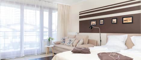 1 chambre, fer et planche à repasser, Wi-Fi, draps fournis