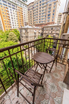 Apartment, Balcony | Balcony - Scandinavian Apartments (Kyiv)