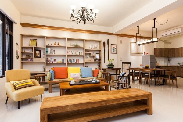 Sala de estar en el lobby