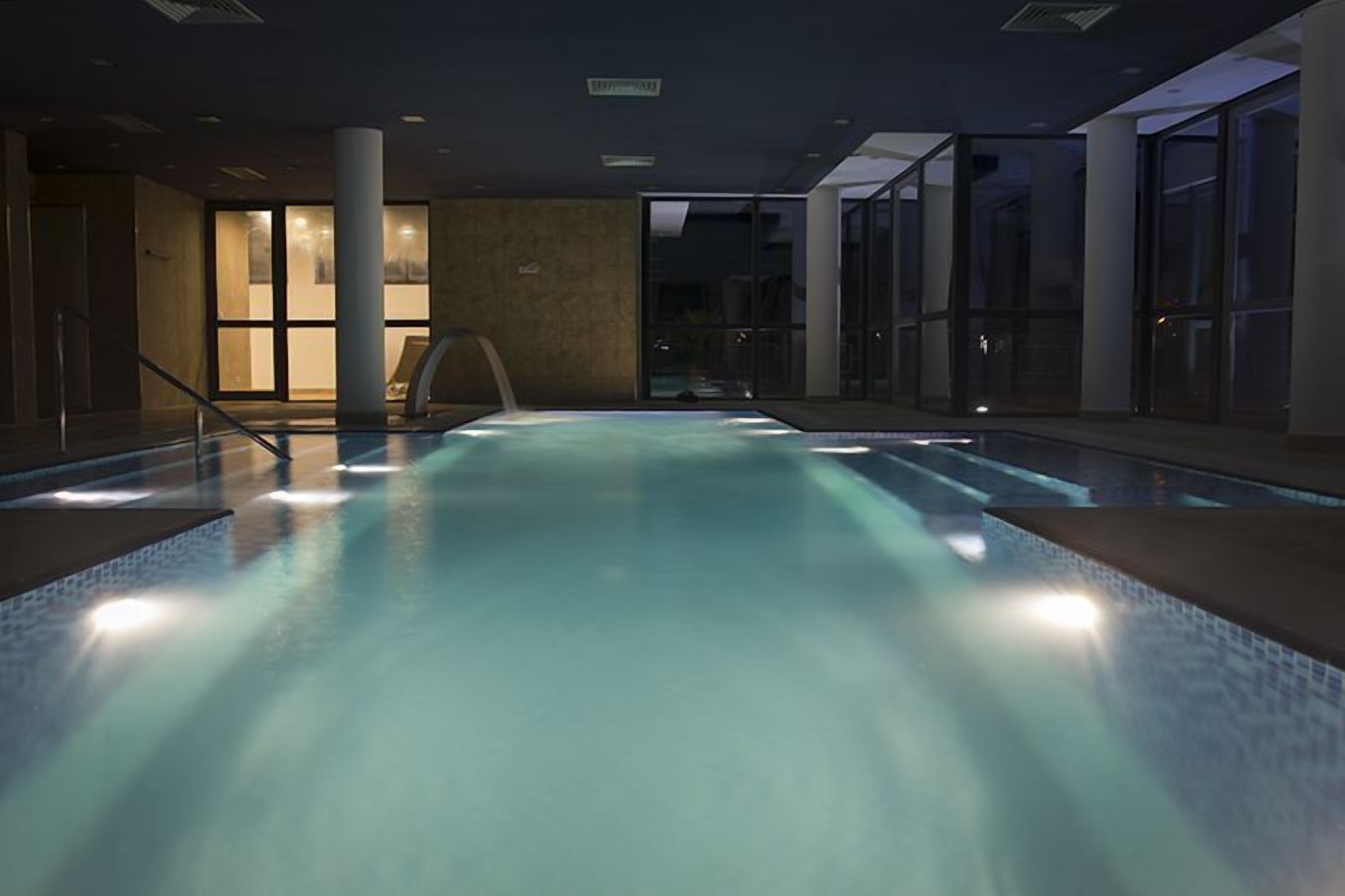 Indoor pool, seasonal outdoor pool